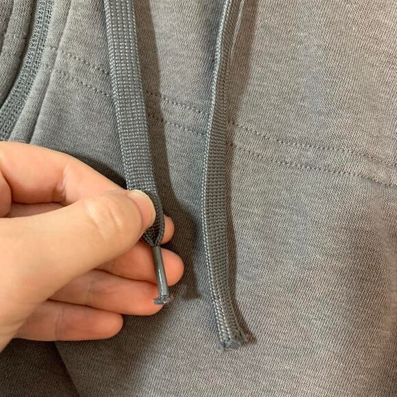 Adidas Grey Zip Up Hoodie Size Medium - Picture 3 of 7